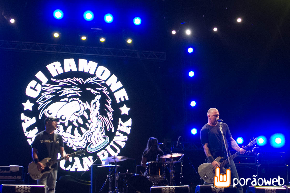 Porão do Rock 2014 - CJ Ramone